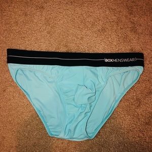 Box menswear brief Teal (new version) “S” fits like “M”